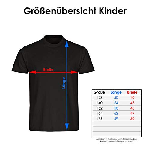 T-Shirt Nur wo Neubrandenburg drauf steht ist auch Neubrandenburg drin schwarz Kinder Gr. 128 bis 176 - 3