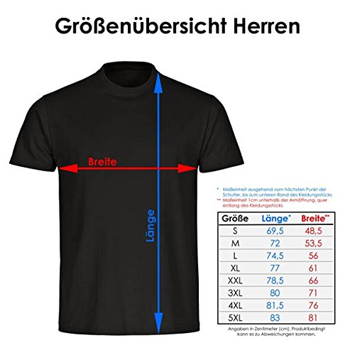 T-Shirt Neubrandenburg Experte schwarz Herren Gr. S bis 5XL - 